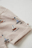 Feetje Short AOP Let's Sail Sand 52100371