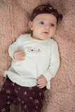 Feetje T-shirt manches longues Offwhite Blooming Meadow 51602381