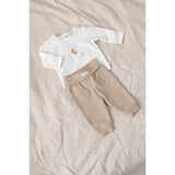 Feetje pantalon Over the Moon for You taupe 52202570