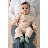 Feetje sweat en velours côtelé brodé Lucky Bloombird offwhite 51602915