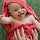 Timboo cape de bain 74x74cm raspberry TM-CAP04-550