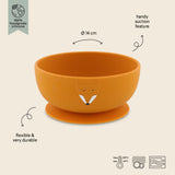 Trixie bol en silicone avec ventouse Mr. Fox 96-446