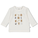 Feetje T-Shirt longues manches Offwhite Into The Forest 51602387