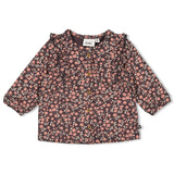 Feetje blouse anthracite Woodland Bloom 52300048