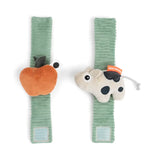 Done By Deer hochet bracelet Dotti vert (lot de 2) 4353403
