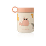 Liewood thermos alimentaire Kiani cats and dogs/sandy LW19960