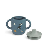 Liewood tasse d'apprentissage en silicone Neil artic sea/ocean view LW13060