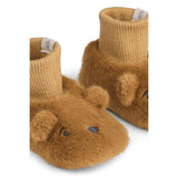Liewood chaussons peluche bear Beth caramel LW20063