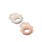 Liewood anneau de dentition réfrigérable Rita éléphant pale tuscany/sandy (lot de 2) LW19703\2140