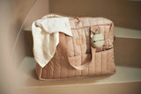 Jollein sac à langer matelassé Moos biscuit 027-818-68024
