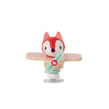 Lilliputiens Alice la renarde en avion swing à ventouse 83523