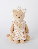 Noukie's Peluche small Kendi en Veloudoux, beige/terracotta N2241.25