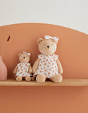 Noukie's Peluche small Kendi en Veloudoux, beige/terracotta N2241.25
