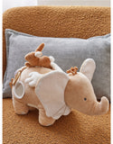 Noukie's peluche d'activités Bali en veloudoux et mousseline N2452.45