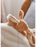 Noukie's peluche d'activités Bali en veloudoux et mousseline N2452.45