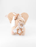 Noukie's peluche d'activités Bali en veloudoux et mousseline N2452.45