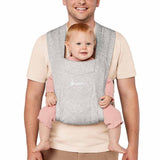Ergobaby embrace soft & snug knit gris clair BCEMASFTGRY