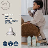 Suavinex biberon 360ml Birdies beige 309115