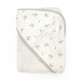Babyshower cape de bain 75x75cm rosberry CAPAROB