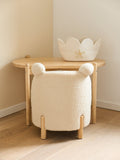Childhome chaise pour enfant teddy écru naturel CHKTCHOW