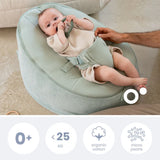 Doomoo pouf adaptable et évolutif Seat'n Grow green SG02
