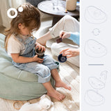 Doomoo pouf adaptable et évolutif Seat'n Grow green SG02