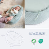 Doomoo pouf adaptable et évolutif Seat'n Grow green SG02
