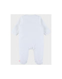 Noukie's Fluffy, Orso & Lily pyjama en velours blanc brodé Fluffy T2550131