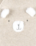 Noukie's Fluffy, Orso & Lily pyjama en velours beige brodé Orso T2550132