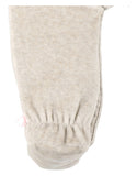 Noukie's Fluffy, Orso & Lily pyjama en velours beige brodé Orso T2550132