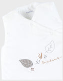 Noukie's Fluffy, Orso & Lily gigoteuse brodée 50cm écrue en Veloudoux® BB2550.04