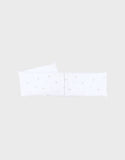 Noukie's tour de lit mousseline de coton bio brodé blanc F&O BB2551.02