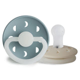 FRIGG Sucette 6-18mois Daisy Night blue /Cream - 2 pièces 100200