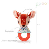 Lilliputiens hochet de dentition Stella le faon 83483
