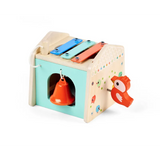 Lilliputiens jouet d'éveil sonore maisonnette ferme 83743