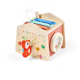 Lilliputiens jouet d'éveil sonore maisonnette ferme 83743