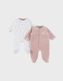 Noukie's pyjama bébé en velours Autumn Forest (lot de 2) Z2585371
