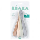 Beaba cuillères 1er âge silicone natural (lot de 4) 913601