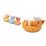 Lilliputiens jouets de bain maman canard et ses canetons aimantés 83580