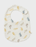 Noukie's lot de 3 bavoirs coton bio Plumes de lune BB2660.21