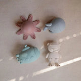 Mushie jouet de bain lot de 4 Sealife 70.077.02