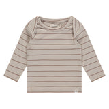 A Tiny Story t-shirt bébé à manches longues pearl ligné TIN25129630