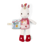 Lilliputiens peluche phosphorescente et livre en tissu Lena la licorne 83664