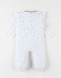 Noukie's Pyjama 1 pièce fleuri en jersey, écru Z2437133
