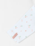 Noukie's Pyjama 1 pièce fleuri en jersey, écru Z2437133