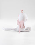 Noukie's Peluche small Louli en Veloudoux, greige/écru N2314.25