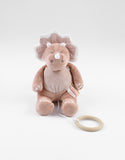 Noukie's peluche mini musicale Popsie en veloudoux blush/rose poudré N2311.21
