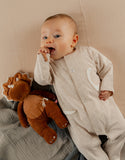 Noukie's pyjama bébé jersey beige Funny dino Z2531133