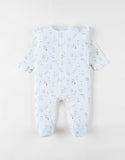 Noukie's pyjama jersey pointelle Pretty flowers Z2536133