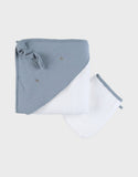 Noukie's Raku, Lino & Pico cape de bain + gant Lino BB2650.50
